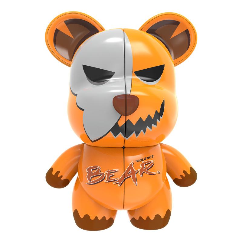 

Кубик Рубика, Детские игрушки, Головоломка для раннего развития Кубик Рубика второго порядка, Волшебный медведь Маленькие игрушки жёлтый