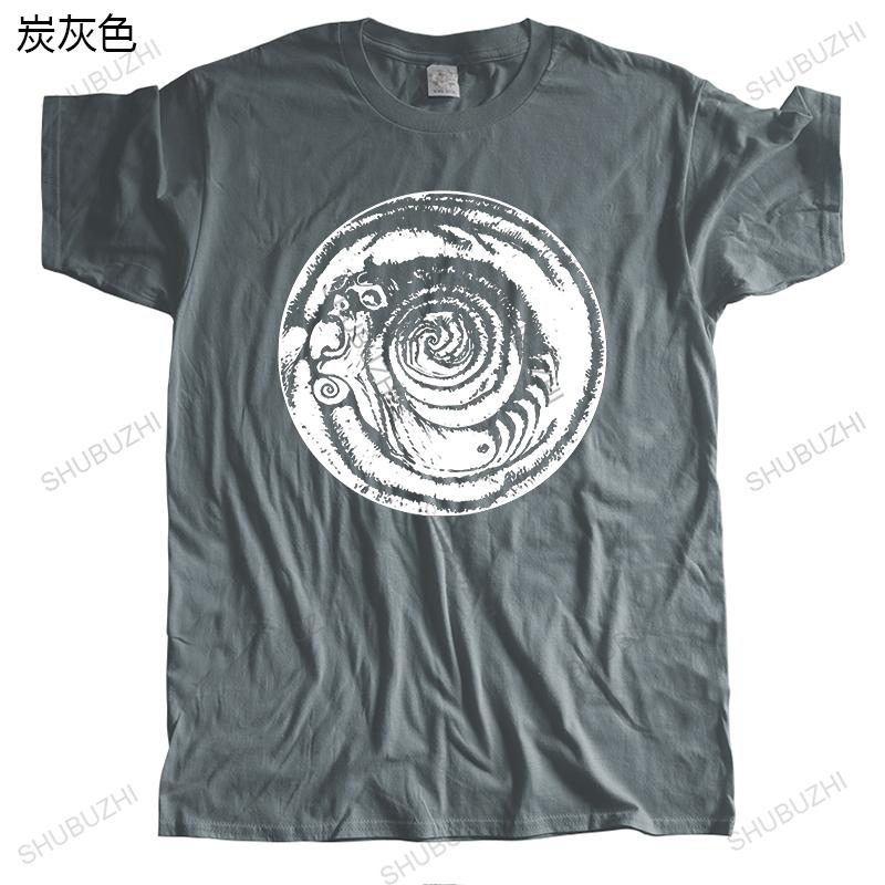 Novelty Unisex T Shirt Junji Ito Uzumaki Unisex Short Sleeve Pure Cotton Tshirt Streetwear Japan Harajuku Anime Unisexga Tee Tops