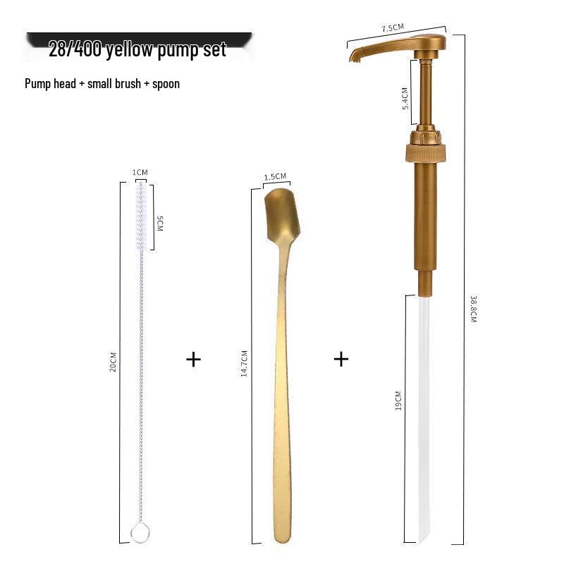 28/410 Syrup Dispenser Nozzle Pump for Fructose Bottles