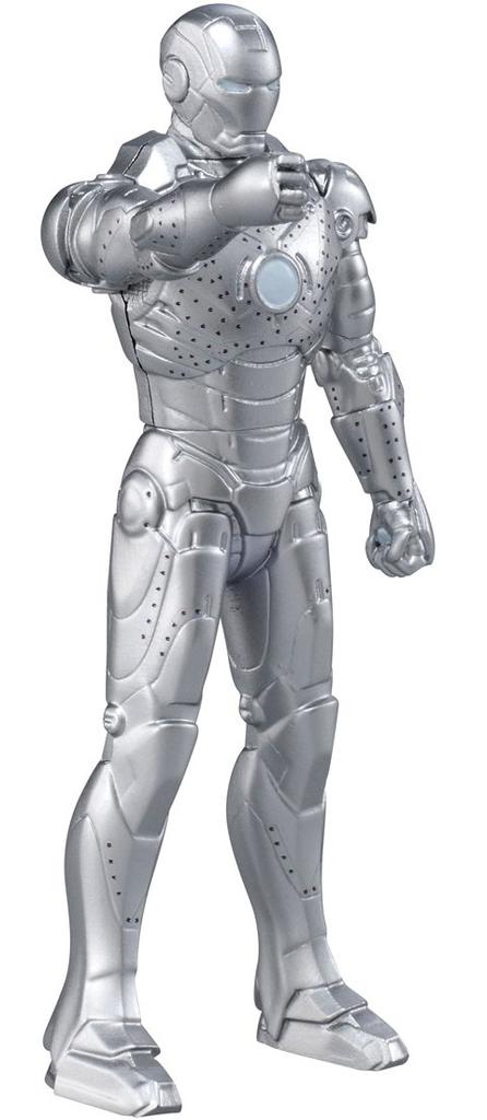Metacolle Marvel Iron Man Mark 2 78mm painted movable figure approx. die-cast