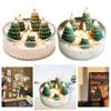 Christmas Scented Candle Christmas Decorations Christmas Tree Aromatherapy Candle Christmas Tree Cedar Forest Candles Xmas Gifts