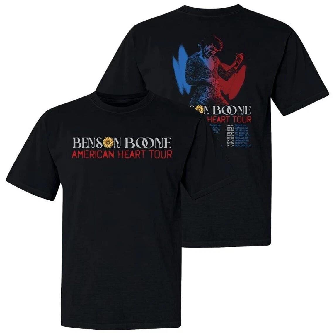 Benson Boone 2 Side Tour 2026 Vintage T-Shirt S