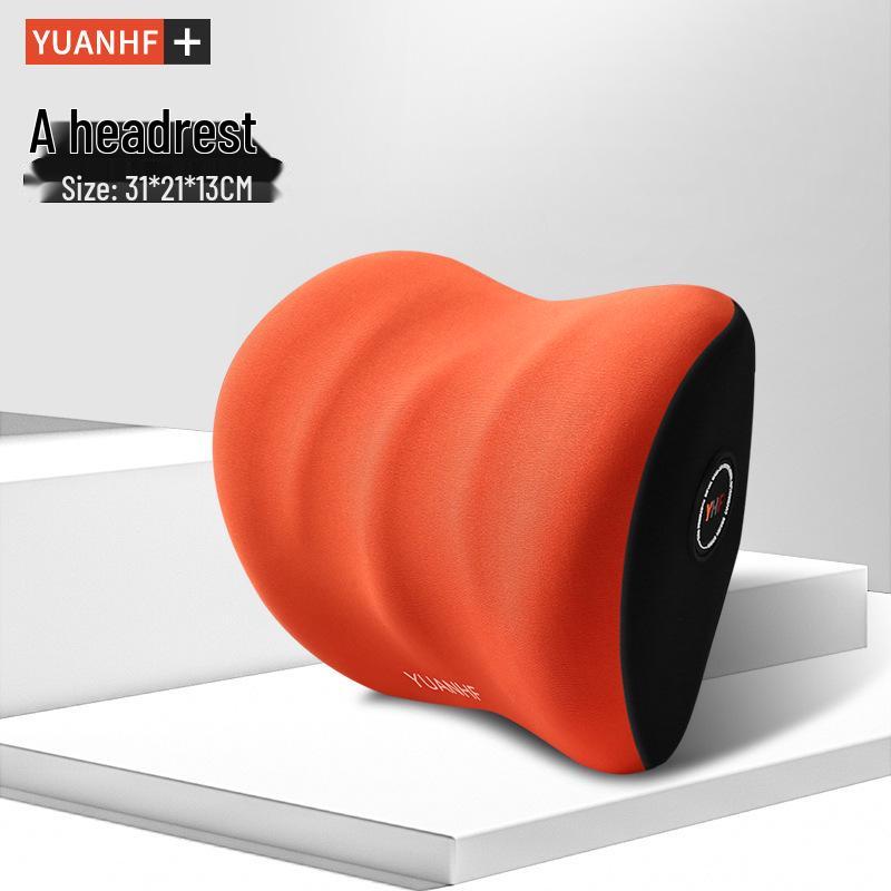 

TL02 Подушка-подголовник из пены с памятью и подушка для поясничной поддержки для автомобилей - Четыре сезона, Медленный отскок, Эргономичная подушка.