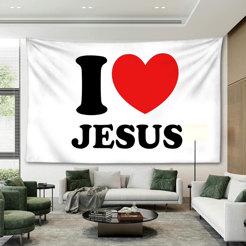 Siyah Aşk Mektubu Goblen Duvar Asma Dini Sanat Soyut Gizemli Cadılık Hippi Tapitz Oturma Odası Ev Dekoru