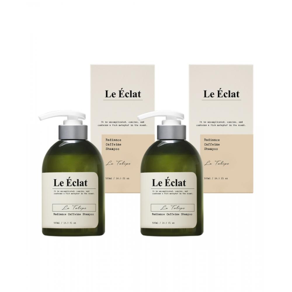 Leeclat Radiance Caffeine Shampoo Tulip 500ml 2pcs NONE