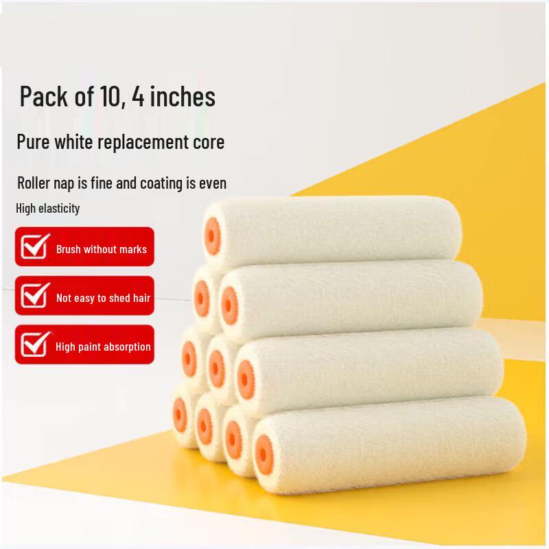 ZISIZ 6-inch Paint Roller & Refill Set