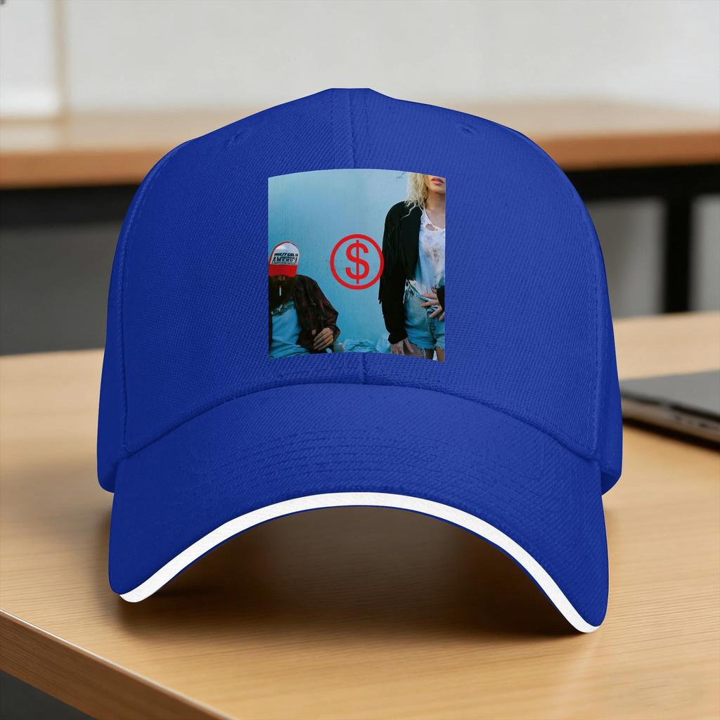 Worst Girl in America Slayyyter Sun Baseball Cap Summer Couple Women Design Hip Hop Hat Wholesale Casual Kpop Rock Snapback Cap