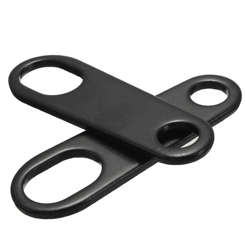 2Pcs Motorcycle Turn Signal Light Mount Brackets Fork Ear Clamps Cafe Racer