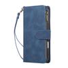 Zipper Cards Solt Wallet Leather Case for IPhone Air 17 16 15 14 13 12 11 Pro Max XS XR 16E 8 Plus SE Wallet Bag Kickstand Cover