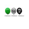 Whimsical Baby Yoda Star Wars Kids Birthday Party Decor Featuring Colorful Cake Toppers And Balloons