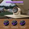 Desktop Electric Fan Air Circulator Wireless Portable Quiet Home Fan, Desktop Wall And Ceiling Fan Air Cooler