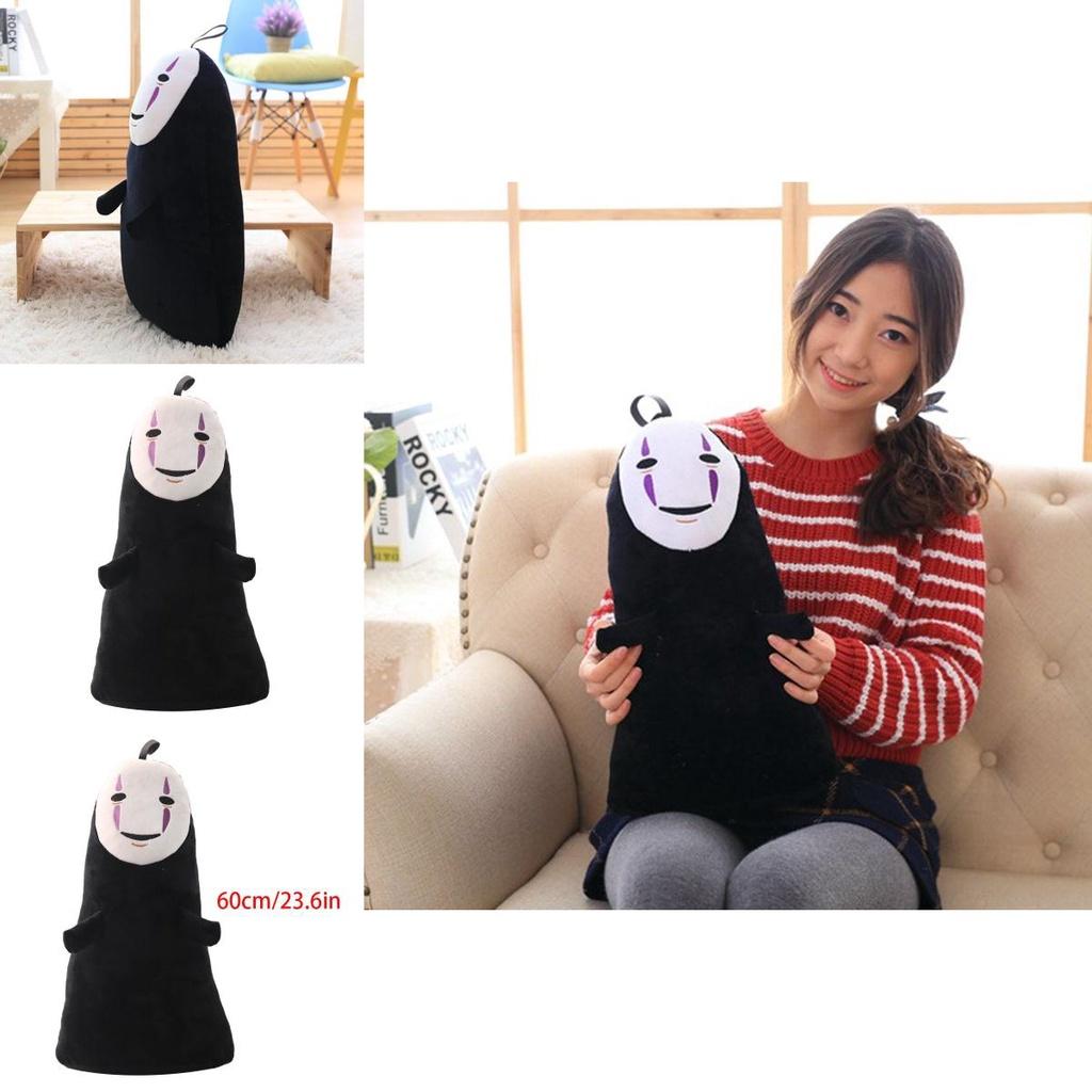 Enchanting 60cm Spirited Away No Face Man Soft Plush Toy For Kids And Collectors