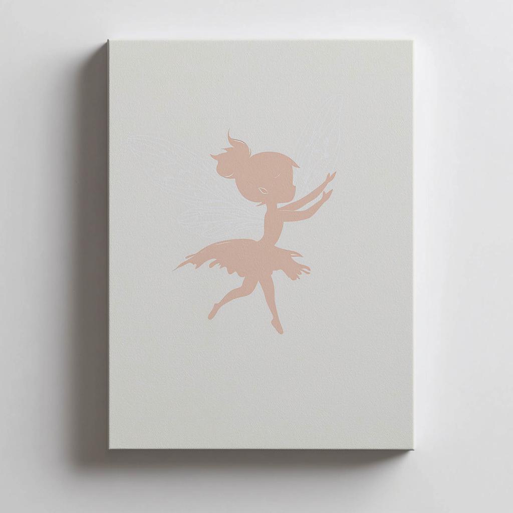 Plakat Magia Wróżki W Różu Plakat Magia Wróżki W Różu, 50X70 Cm, Rama Aluminiowa Czarna, Papier Matowy 230 Gsm