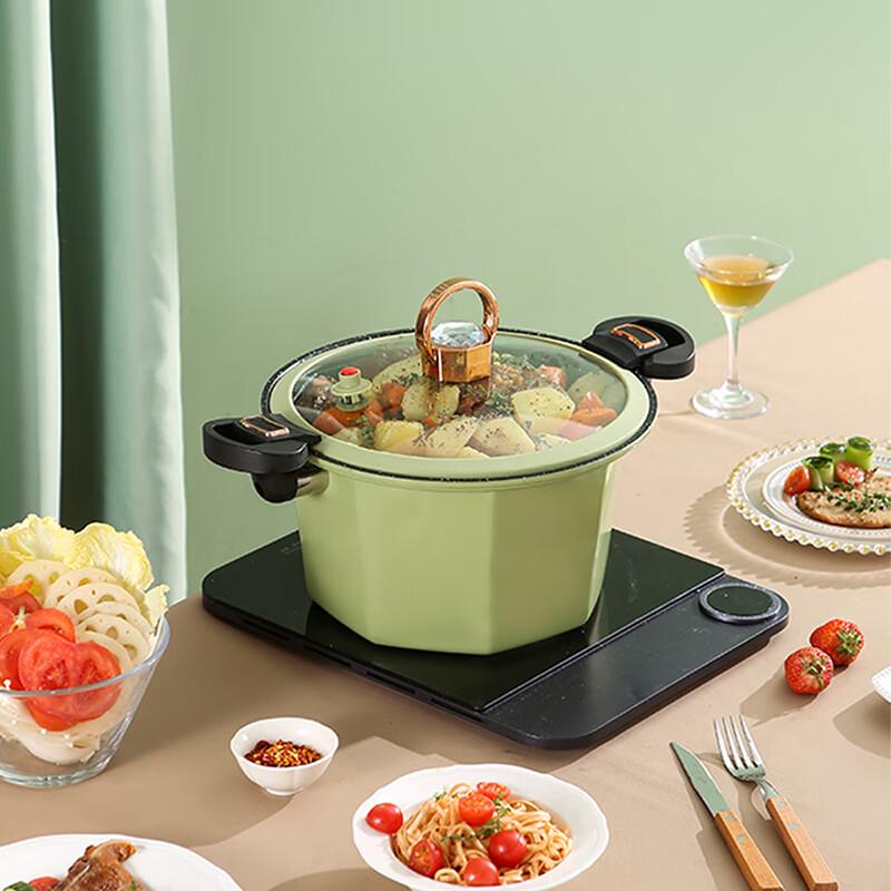 Bobao Octagonal Maifan Stone Non-Stick Micro-Pressure Pot