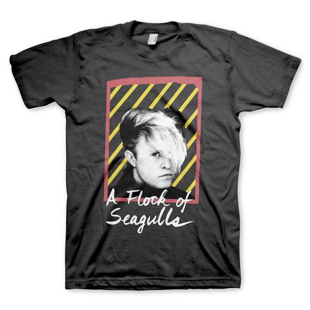 A Flock of Seagulls Adult Neon TShirt Unisex T-Shirt XXL