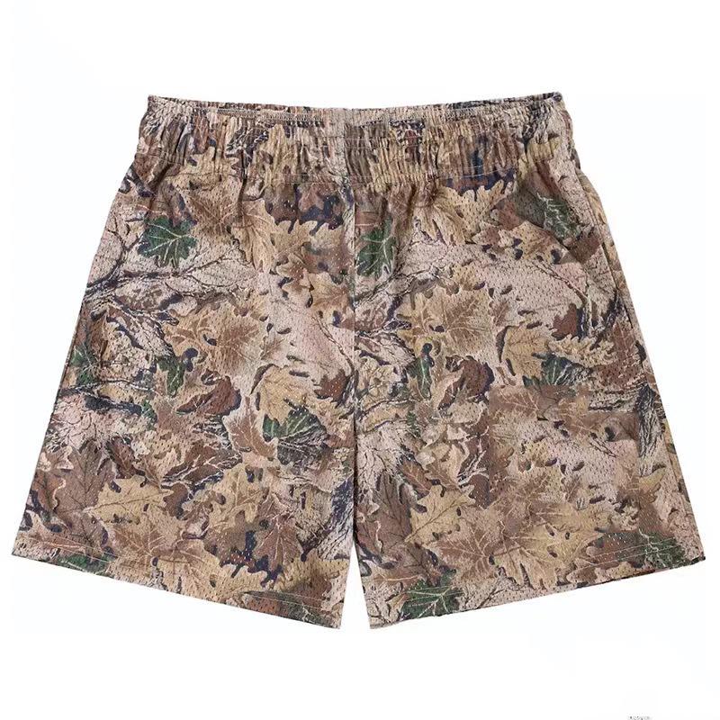 

Мужские европейские сетчатые баскетбольные шорты - Дышащие, выше колена, повседневная фитнес-одежда XXXL