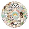 50 Happy Small Animals Graffiti Stickers Car Mobile Phone Suitcase Decoration Stickers Waterproof Creative Children's Stickers