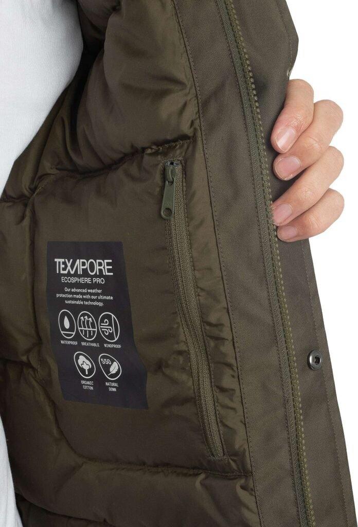 Зимняя куртка Jack Wolfskin Winterfrost Down Parka M островной мох