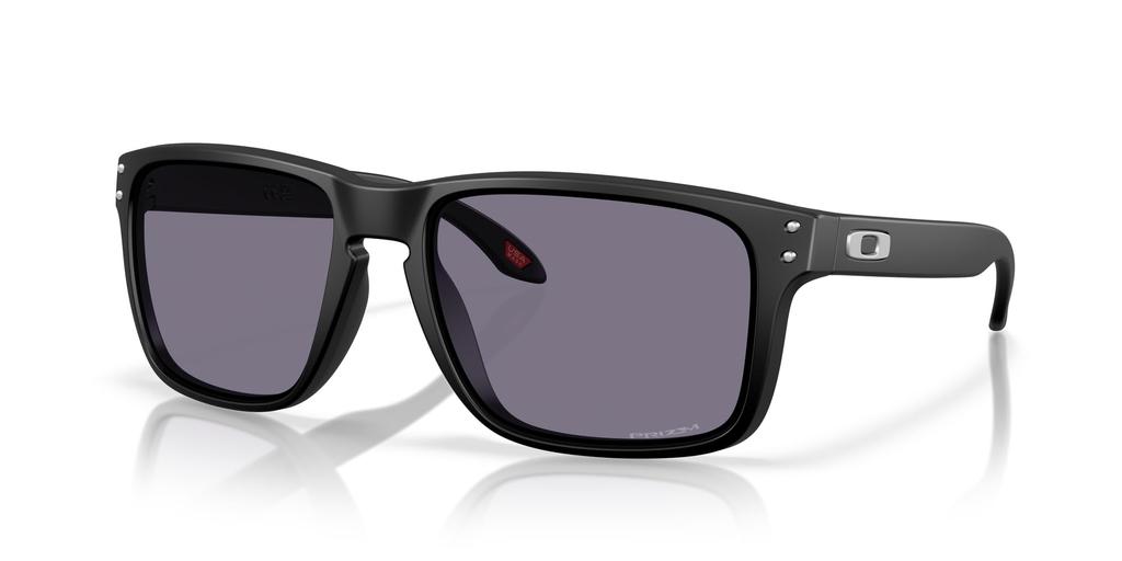 Oakley Sunglasses Frame Color Matte Lens Prizm 61mm 0OO9487F, (Front) Black, Color Grey,
