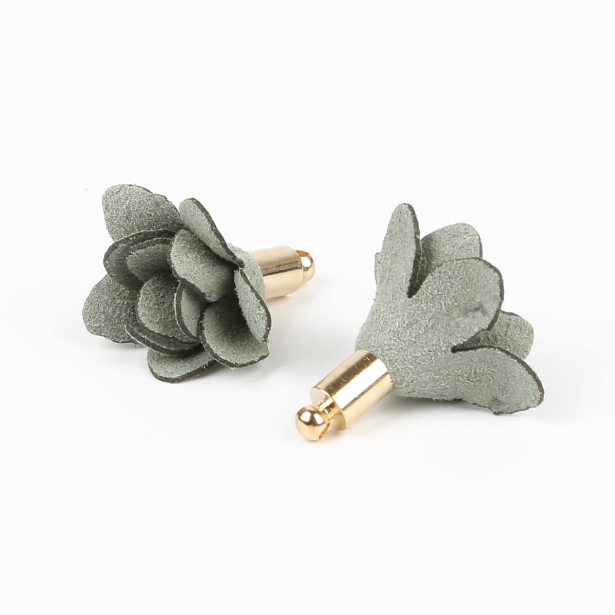 

10 шт. разноцветные замшевые цветы с кисточками, подвеска-подвеска для DIY свадебной вечеринки, украшение для платья, аксессуары для шитья штор 10pcs