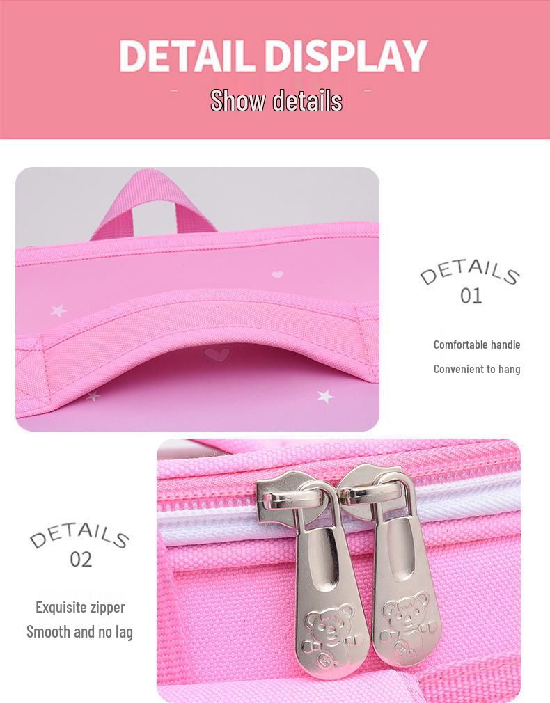 2025 Lightweight Spine-Protecting Backpack for Primary School Girls and Boys, Grades 1-6