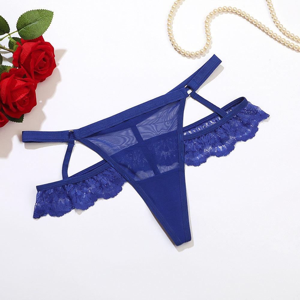 Transparent Underwear for Women Thin Strap Mesh Lace Briefs Thin Lace Panties Lady
