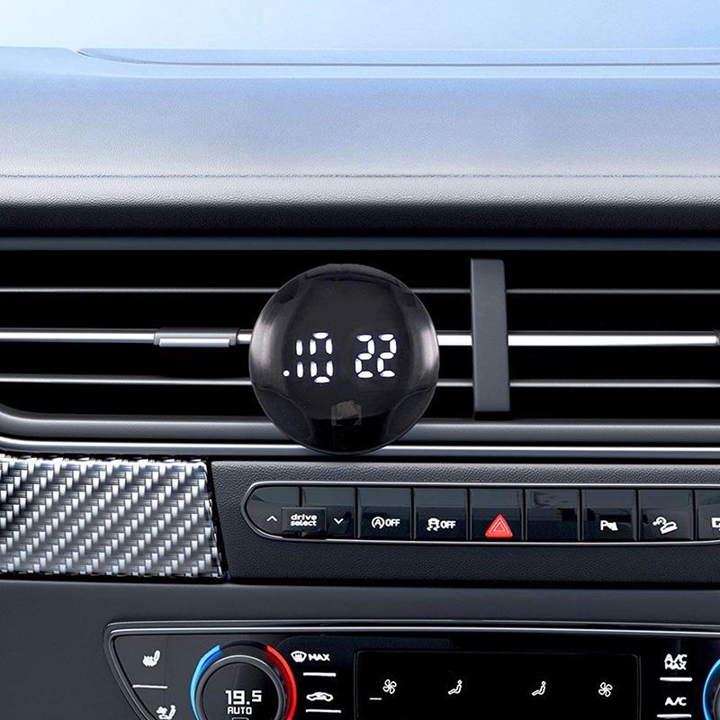 Horloge de tableau de bord de voiture tactile et éclairée avec lampe pour camions, affichage numérique, accessoires de voiture