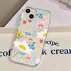 Colorful flowers for iPhone17ProMax mobile phone case 17 Apple 16/15 matte 14 all-inclusive x anti-drop