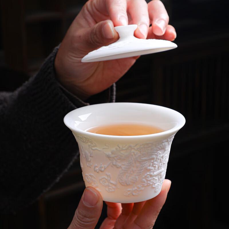 Shangqi Portable Embossed Kung Fu Tea Set
