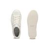 Puma Basket Platform Fringe Round Toe Lace-Up Low-Top Sneakers Women Sneakers Beige 399252-02