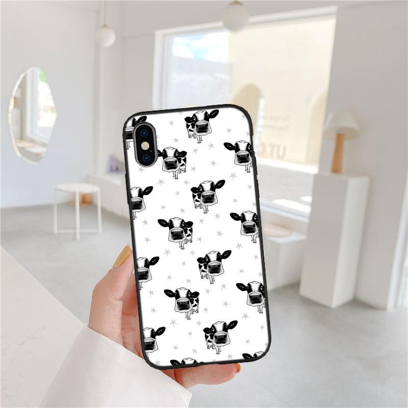 

FM14 Cartoon Cow Soft Shell Phone Case for Xiaomi Xiaomi Poco M4 M5 M6 M7 X3 X6 X7 F8 Ultra Pro GT NFC Poco M4 5G