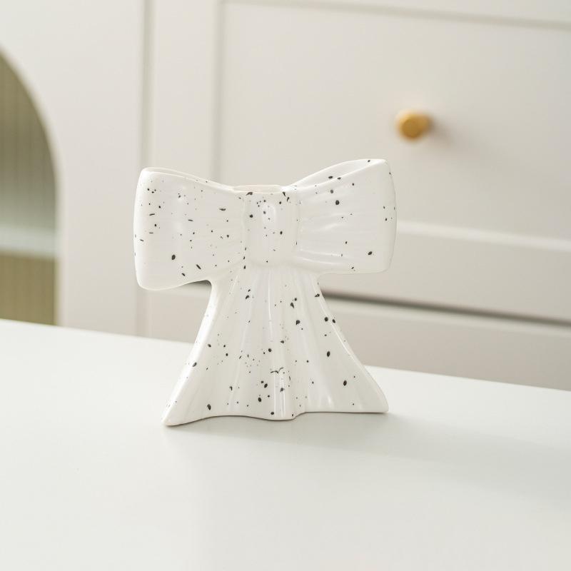 Ceramic Candle Cup Creative Handicrafts Unique Candlestick Ambience Multiple Colors Ins Gift Ornaments 5 Colors