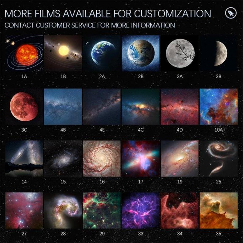 Decoratiuni Charismes Lumina de proiectie Star Light Noptiera HD Lumina de atmosfera Lumina de proiectie a stelelor fantastice