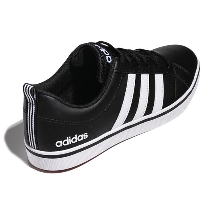 adidas VS Pace Casual Black Men Sneakers Footwear-Whites Scarlet B74494