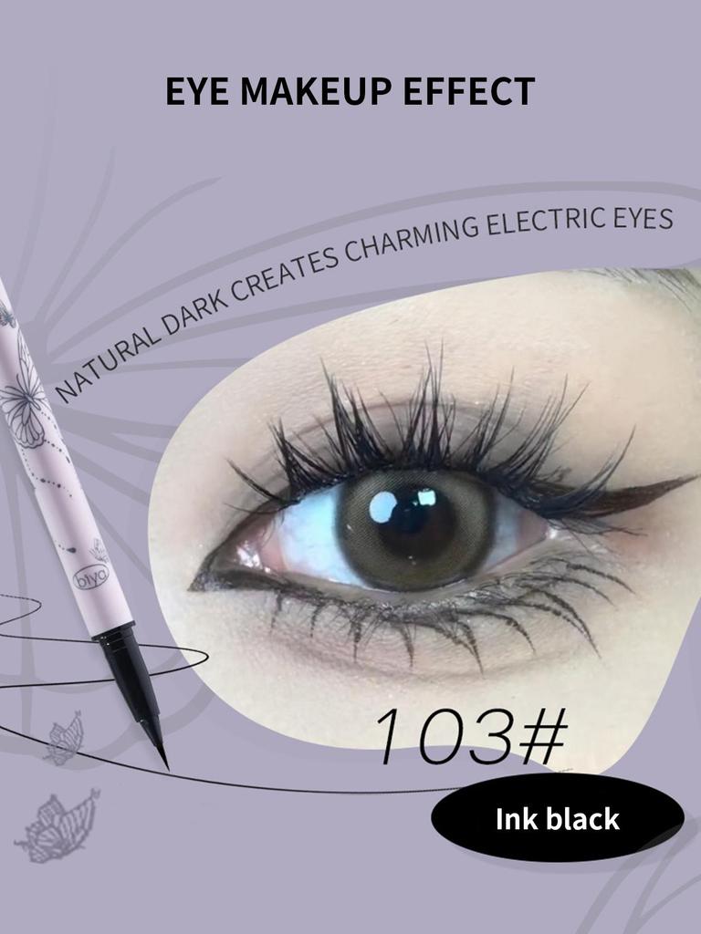 Biya Lower Eyelash Pencil Extra Fine Tip Smoothly Outlines The Lower Eyelashes Under The Eye Bags Eyeliner