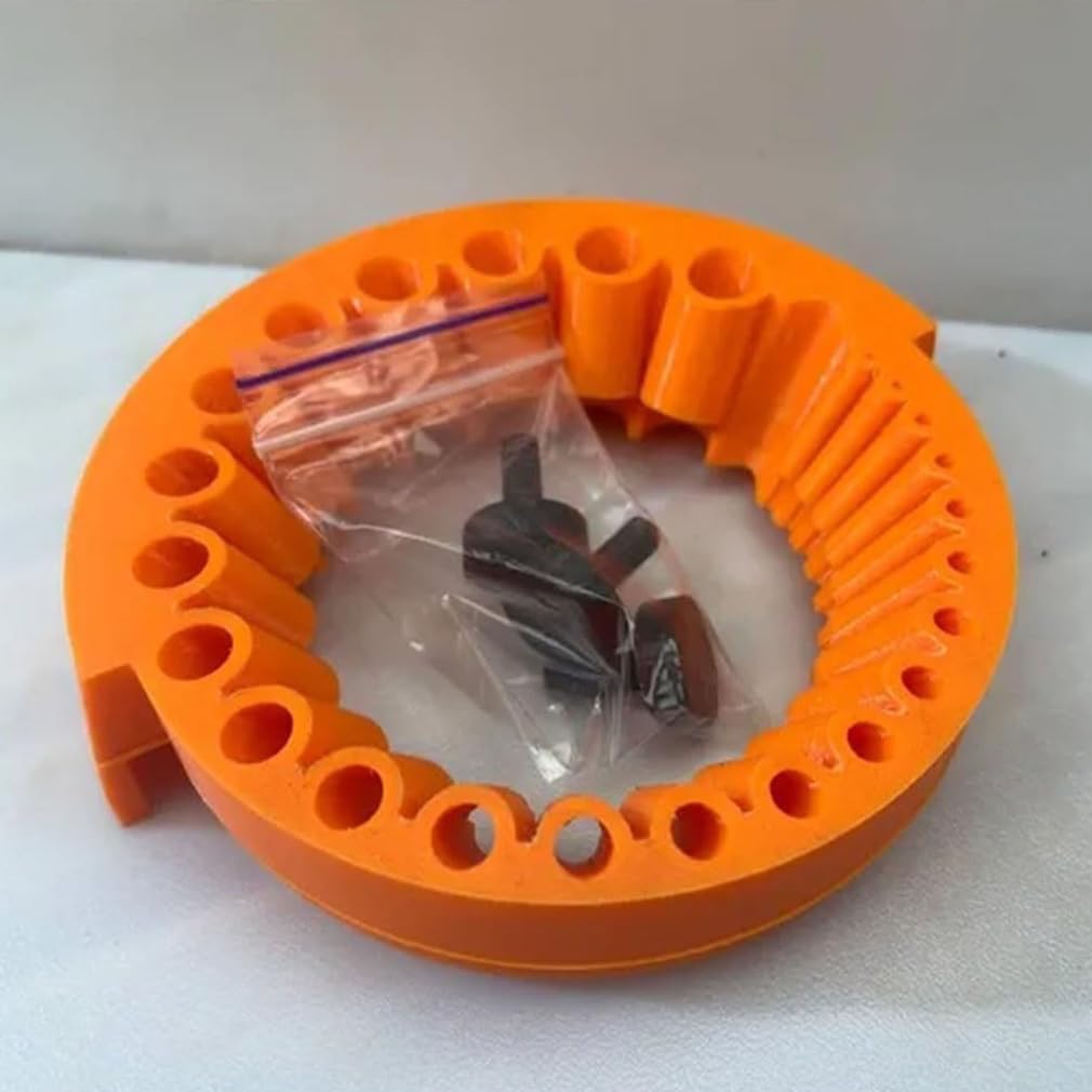 Handheld Drill Bit Sharpener for All Bits, Power Drill Bit Grinding Attachment Sharpening Jig for 125 mm Grinder, Old Drill Bit Grinder Giant Blade