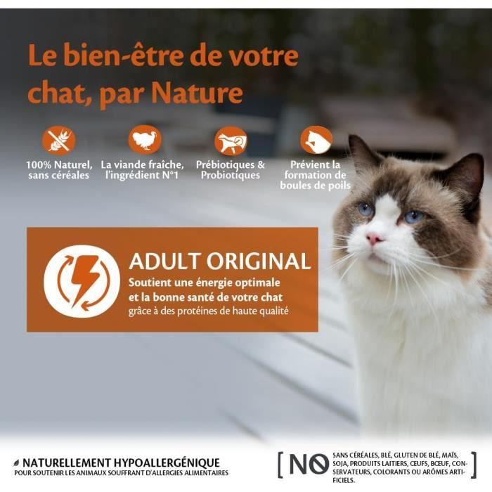 Croquettes pour Chat - Wellness - CORE Original - 4 kg - Naturelles - Sans Céréales - Riche en Protéines