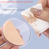 Soft PU Powder Puff Circular Water Drop Transparent For Cosmetic Face Foundation BB Cream No Powder Eating Powder Makeup Tool