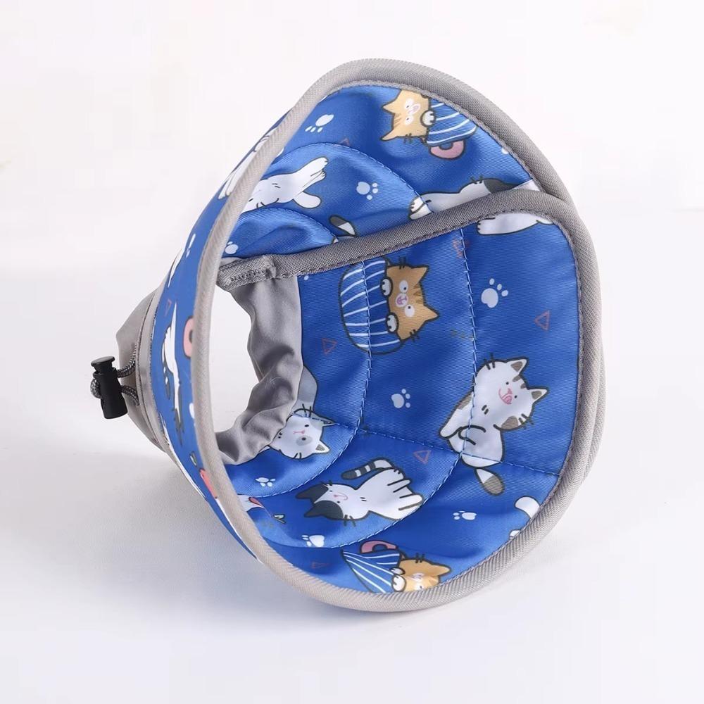 Anti-Bite Cat Recovery Collar Lightweight Elizabethan Collar New Pet Cone Collar  for After Surgery