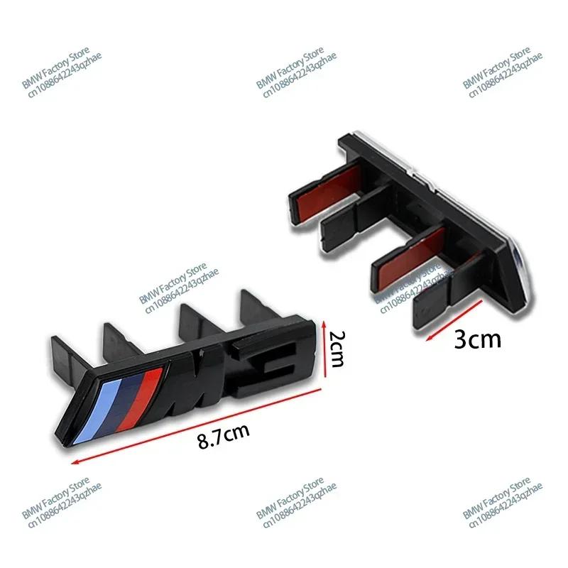 Emblema Fivela de Grade Frontal 3D para Carro Acessórios de Estilo para Carro Para BMW M Logo M1 M2 M3 M4 M5 M6 M7 F48 E83 F39 F10 F30 G01 E84