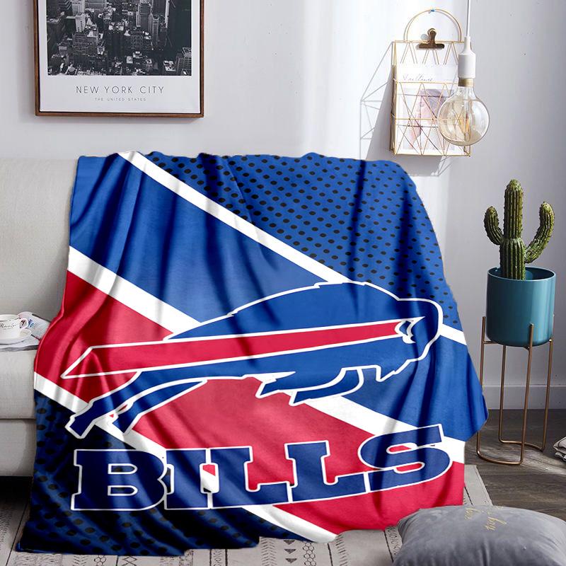 Buffalo Basketball Art Blanket Lightweight Flannel Bedding Blanket Perfect for Travel, Camping, Living Rooms, Offices, Sofas, Fan Christmas Gift