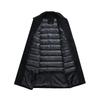 Winter Neue Herren Wollmantel Mittellanger und langer Klappkragen Daunenfutter Daunenmantel Herrenmantel