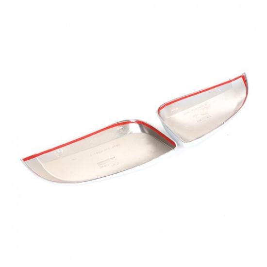 Silver Exterior Side Rear Mirror Cover Caps Trim For Toyota Hilux/4Runner/RAV4