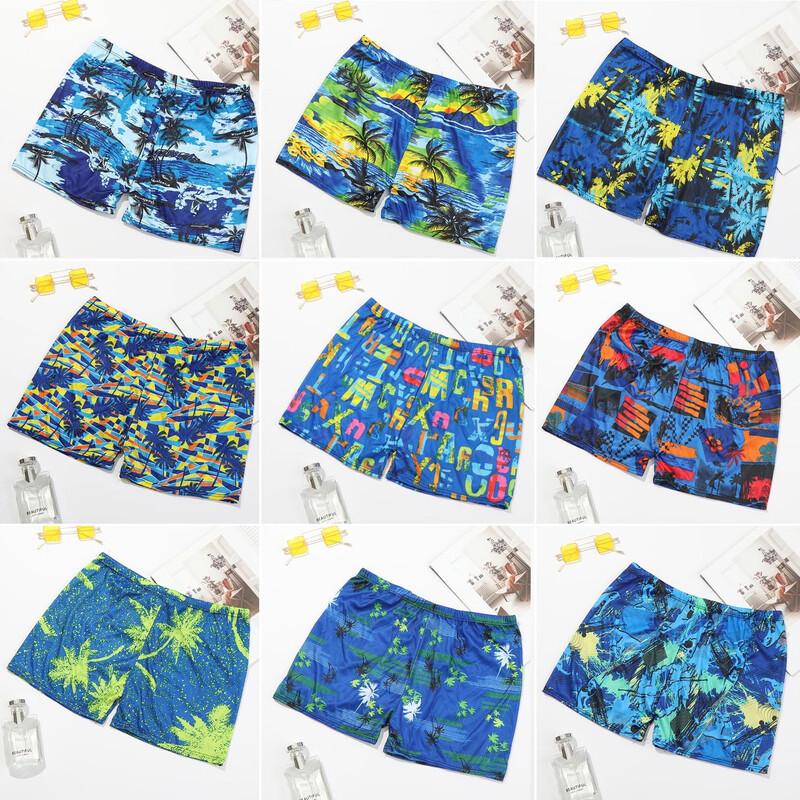 Men s Plus Size Flat-Angle Swim Trunks