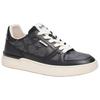 COACH Leather Abrasion Resistant Low top Skateboard Shoes Women's Black (Unisex) Skate Shoes CM691 FBK