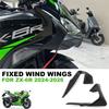 Side Downforce Spoilers Fairing Winglet For KAWASAKI ZX6R ZX-6R 2026 2025 2024 Motorcycle Naked Side Front Aerodynamic Wind Wing