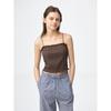 Brafeel Cropped Shirring Tube Top