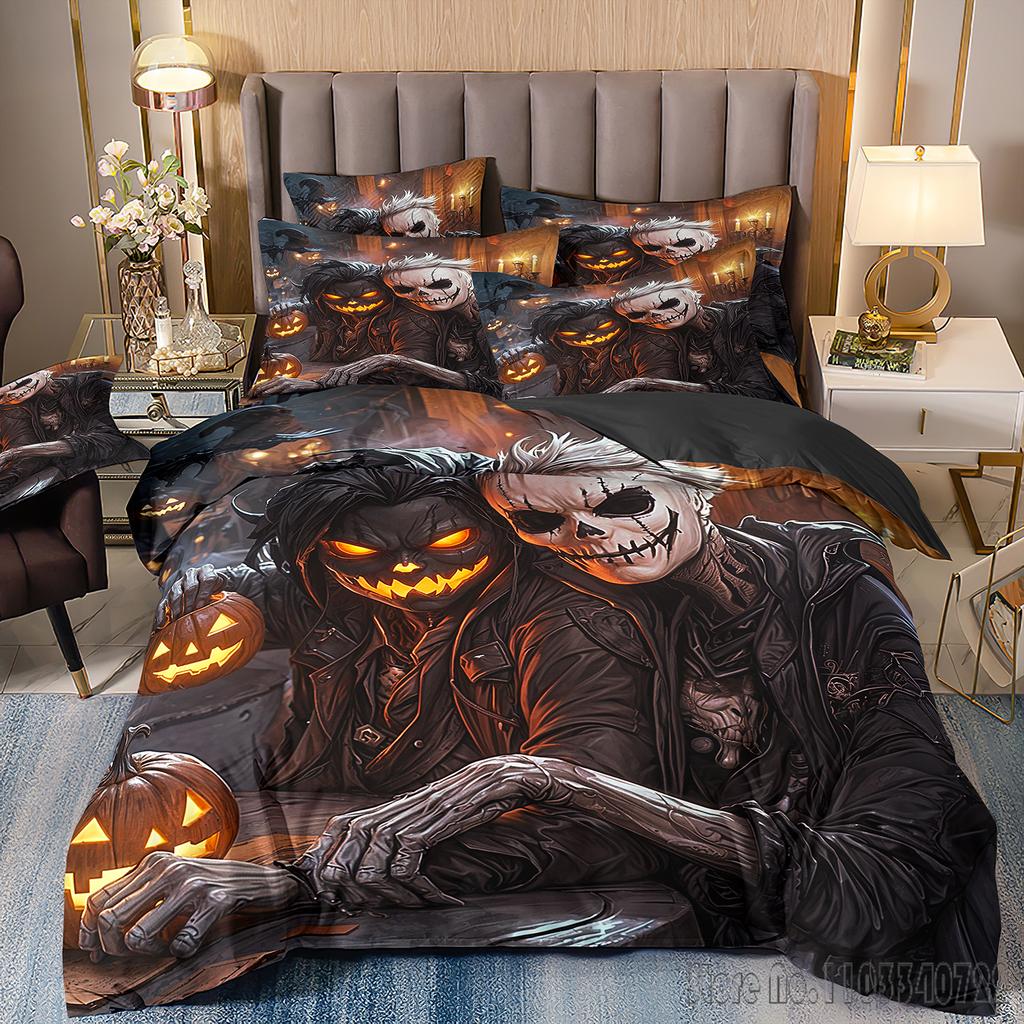 Anime Halloween Easter 3D Printed Bedding Set Baby Duvet Cover Sets Bedclothes Twin Single King Kids Adult Gift
