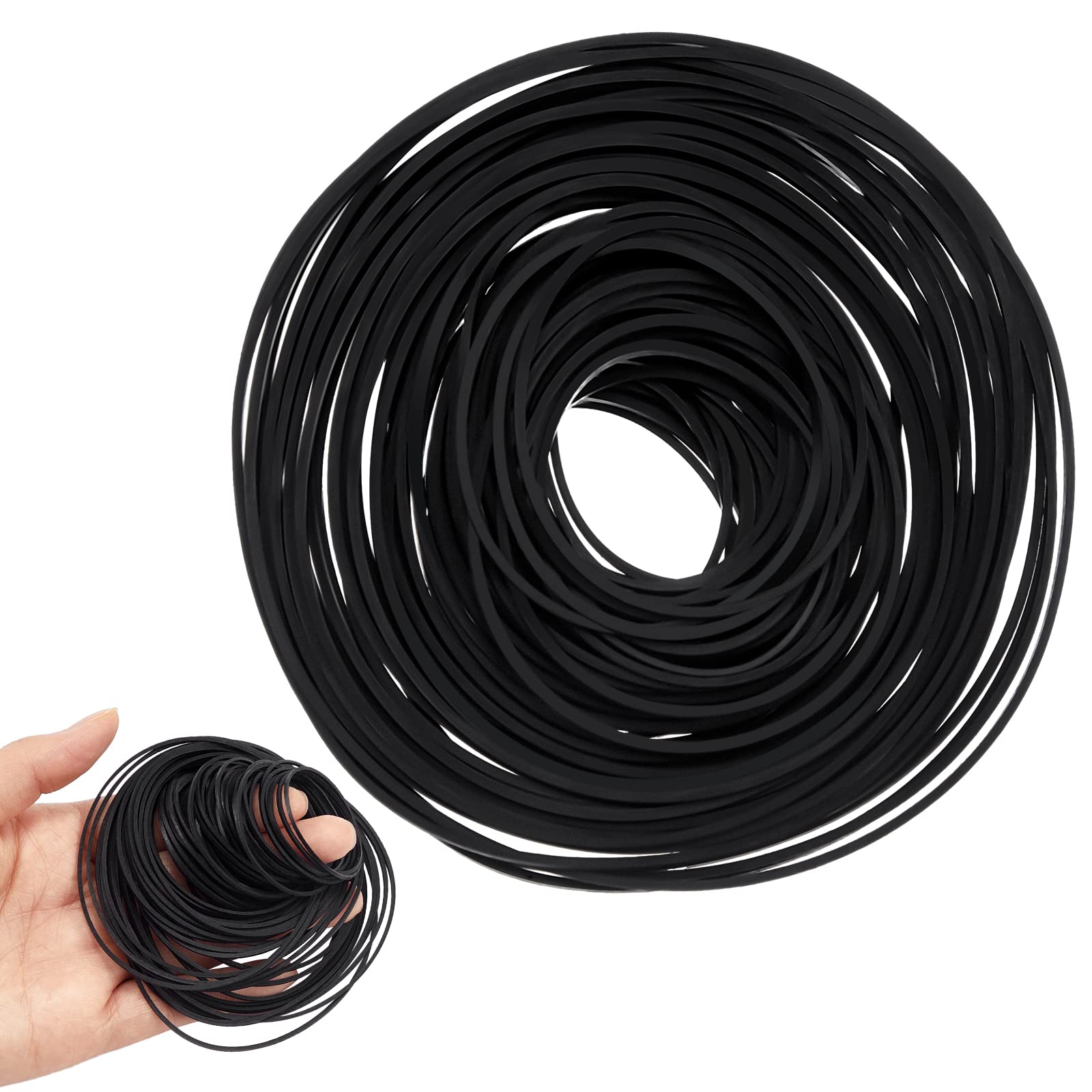 

Ленточный ремень для магнитофона, ассорти из обычных квадратных резиновых ремней для рекордеров, приводов Walkman, CD, DVD