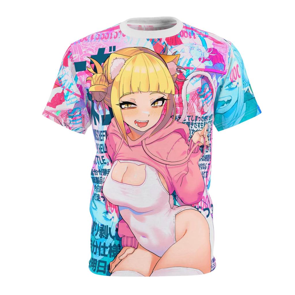 New Men Anime Print T Shirt Style Short Sleeve Tee for Vocaloid Fans and Streetwear Summer Tees